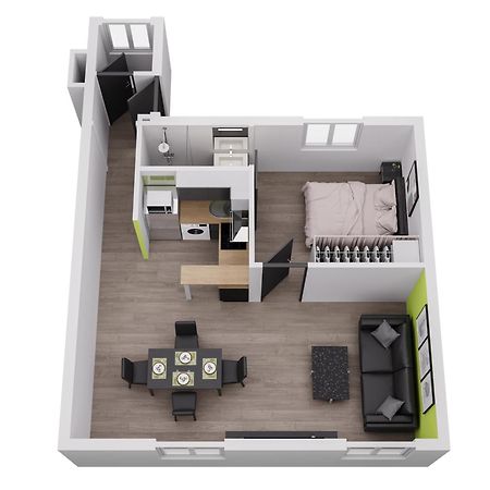 Esprit Libre, Beau 2 Pieces Climatise Apartment Бордо Екстериор снимка