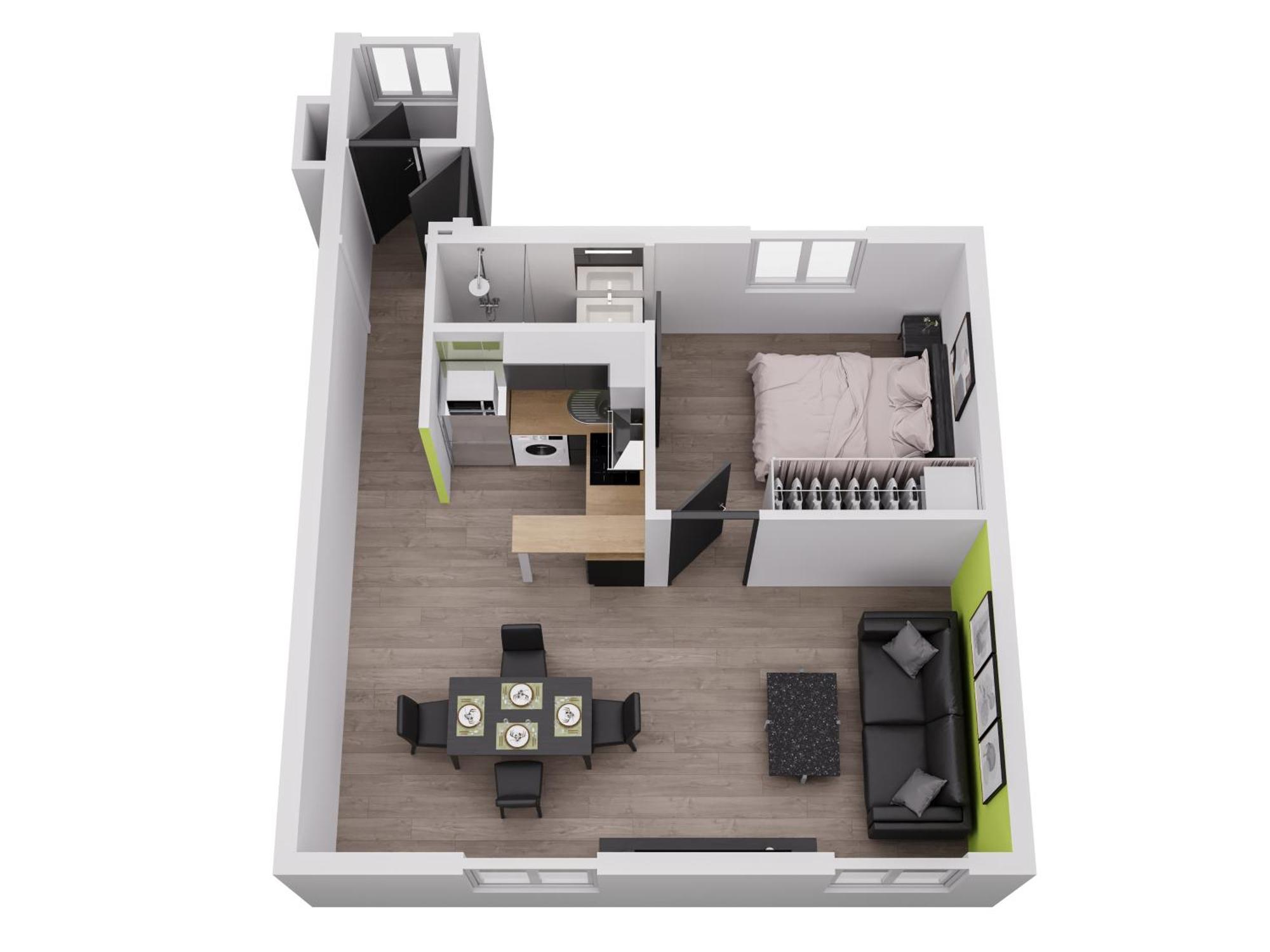 Esprit Libre, Beau 2 Pieces Climatise Apartment Бордо Екстериор снимка
